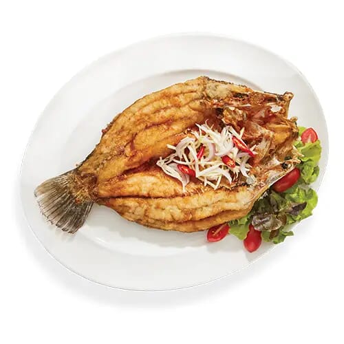 Fried Whole Sea-bass